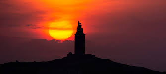 puesta-de-sol-torre-de-hercules-galicia